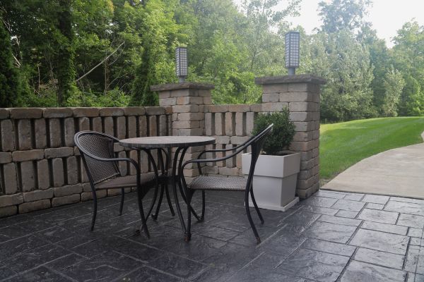 Cost of Concrete Patio Stamping in Springfield