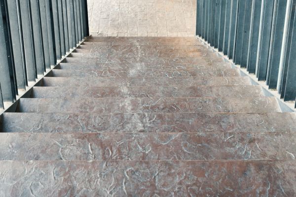 Cost of Concrete Stair Stamping in Springfield