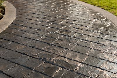 How Stamped Concrete Walls Enhance Exterior Design